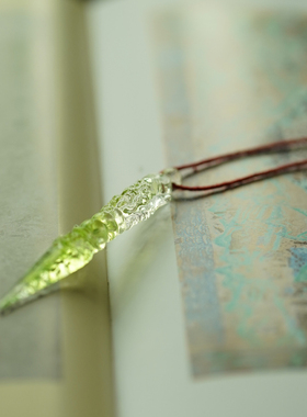 珍悦古法琉璃金刚杵摆件挂件