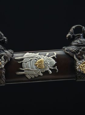 龙泉市刀剑花纹钢烧刃短剑传统