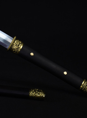 龙泉市刀剑工艺收藏品环首唐剑