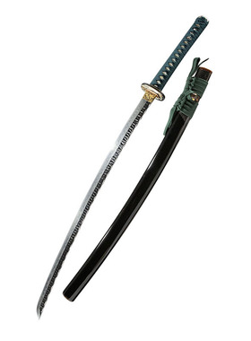 T10钢覆土烧刃武士刃一体居合长刀日本武式刀剑兵器katana未开刃