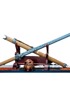 龙泉市刀剑手工锻打高锰钢一体