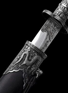 唐横刀剑一体锰钢绣春刀龙泉镇宅