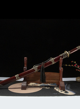 长柄斩马战刀双手长刀龙泉市手工