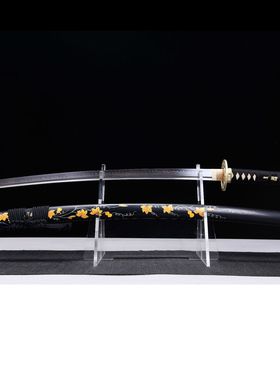 龙泉刀剑长款26寸T10钢烧刃日式