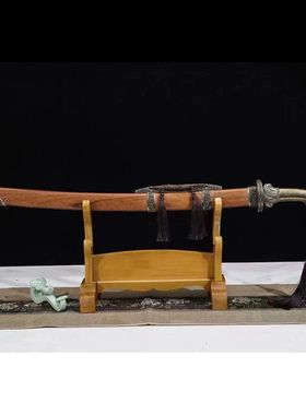 龙泉市刀剑宝腾清腰刀花纹钢折叠