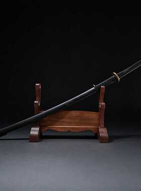 龙泉一体武士军刀手工长刀日本刀指挥佩刀东洋刀剑收藏摆件未开刃