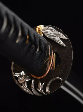 龙泉刀剑纯铜鎏金装26寸百炼钢