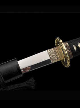 短刀直刀唐横刀短款刀剑一体锻打