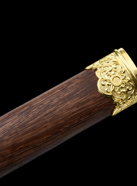 龙泉市刀剑传统手工红木木刀一体