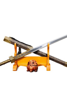 龙泉市刀剑影视高锰钢六面春秋