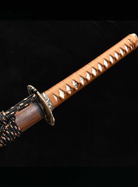 龙泉刀剑日式26寸纯铜装T10钢