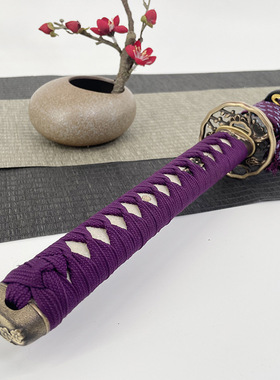 龙泉周匠刀剑手工锻打扭转花纹钢