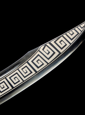 龙泉市刀剑手工锻打高锰钢龙虎