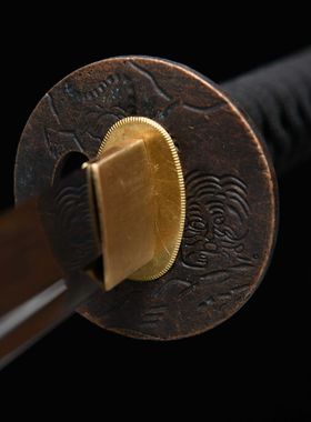 龙泉刀剑宝剑日式打刀手工锻打