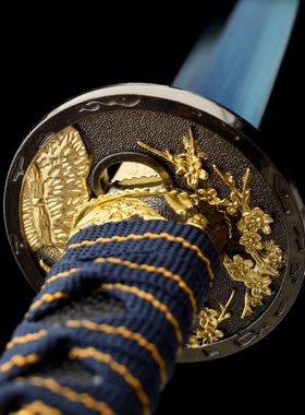 龙泉市刀剑高锰钢手工一体日式