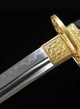 T10钢刀日本刀武士刃长刀Hamon打刀东洋居合龙泉刀剑katana未开刃