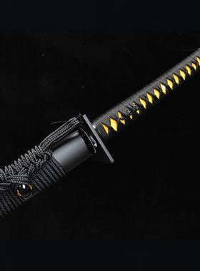 龙泉刀剑手工锻打日式长款26寸