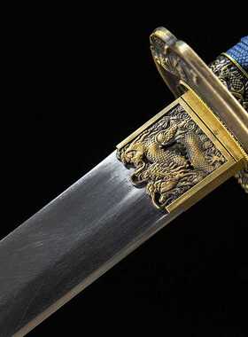一体弹簧钢日本刀长款打刀东洋武士刃冷兵器刀剑龙泉katana未开刃