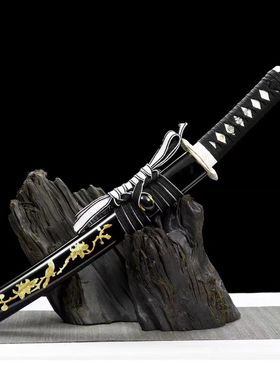 龙泉市刀剑镜面锋钢一体锻打研磨