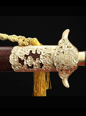 太极剑龙泉镇宅宝剑表演软剑纯铜