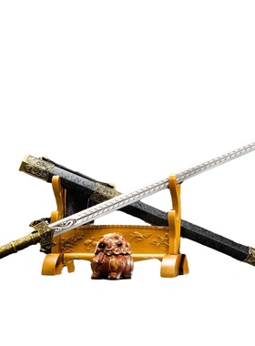 龙泉市刀剑手工锻打高锰钢秦汉剑