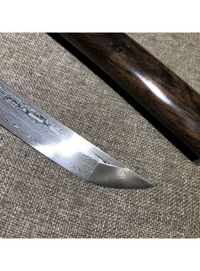 龙泉市刀剑12寸百炼钢折叠锻打