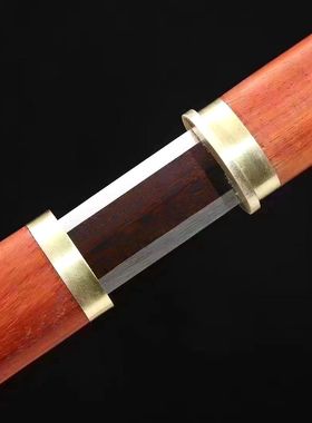 龙泉市手工刀剑宝剑花纹钢发红