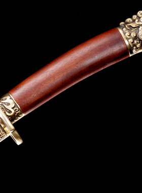 龙泉市刀剑花纹钢一体清刀影视