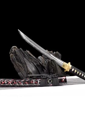 龙泉市刀剑宝剑12寸T10烧刃仕