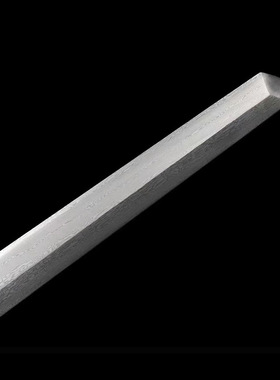 唐横刀素装刀剑一体花纹钢锻打