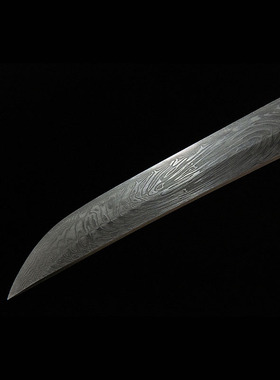 外贸大马士革纹日本刀东洋居合道