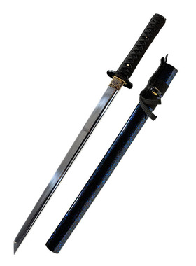 忍者直刀龙泉市锻打日本短刀胁差