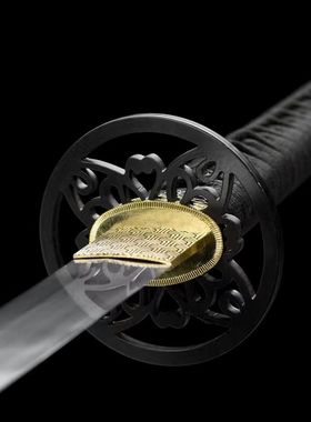 龙泉市刀剑一体弹簧钢打刀镜面