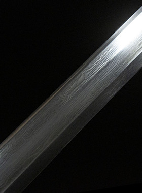 小汉剑手工锻打花纹钢短剑纯铜