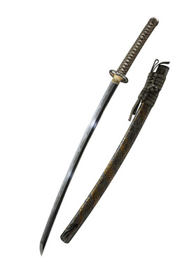 高档手工夹钢日本刀一体长刀武士刃居合刀收藏刀剑katana未开刃