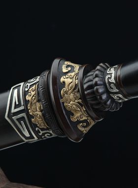 龙泉市刀剑手工锻打一体传统宝剑