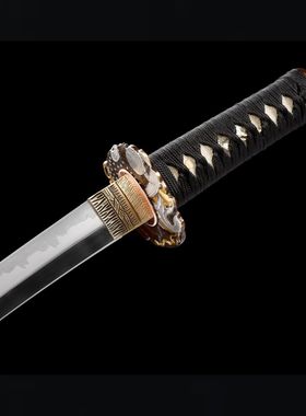 龙泉一体刀剑手工宝剑短款肋差未