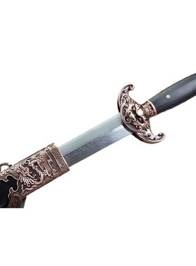 龙泉市刀剑汉剑花纹钢硬剑工艺