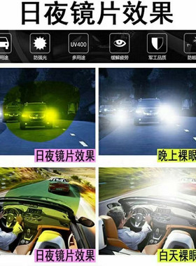 黑色黄色透明炫蓝日夜两用偏光蓝牙耳机音乐眼镜专业镜片防紫外线