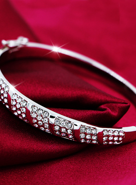 圆舞曲白色莫比乌斯手镯