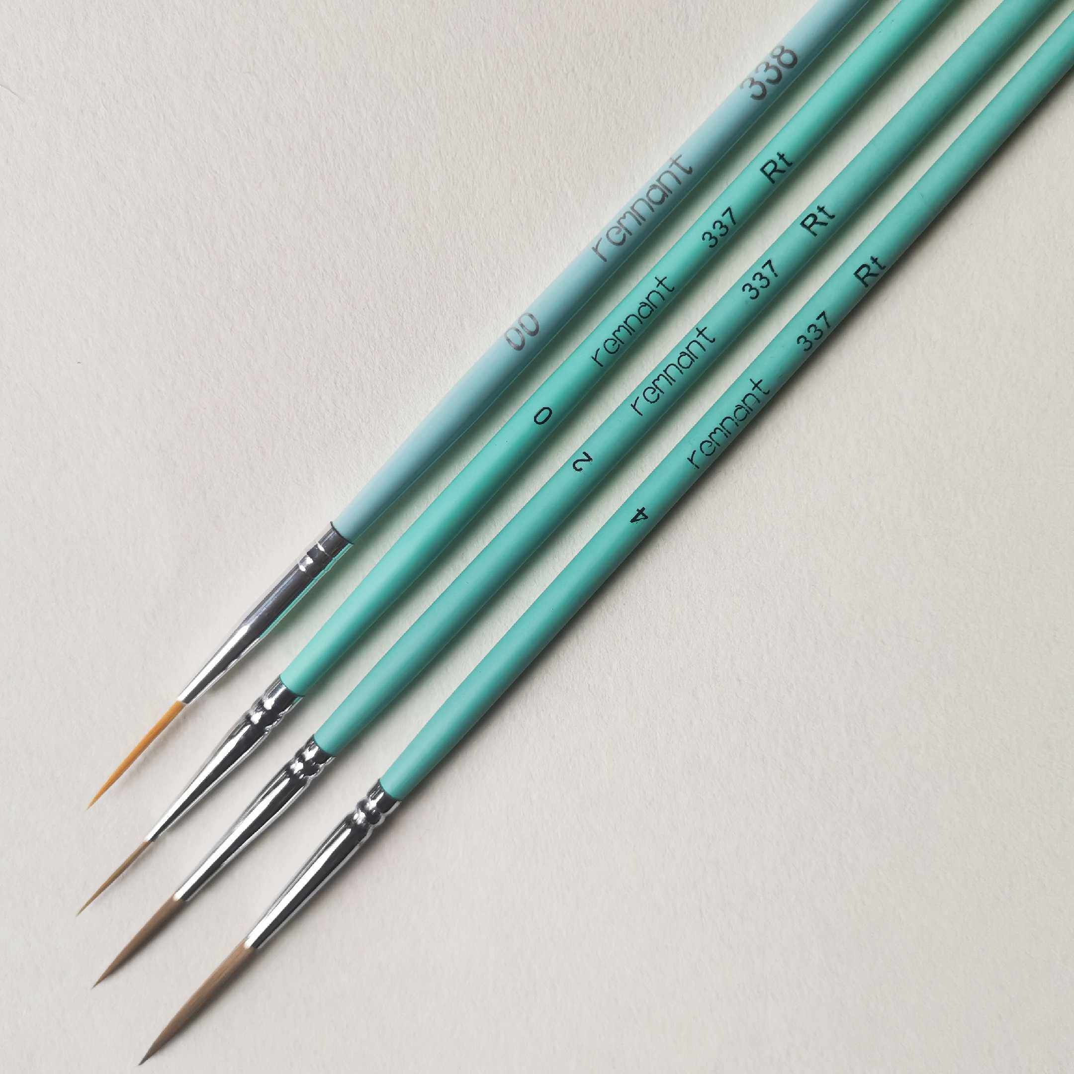 瑞萌特油画国画勾线笔优质进口尼龙毛长毛勾线水粉笔唐卡绘制笔