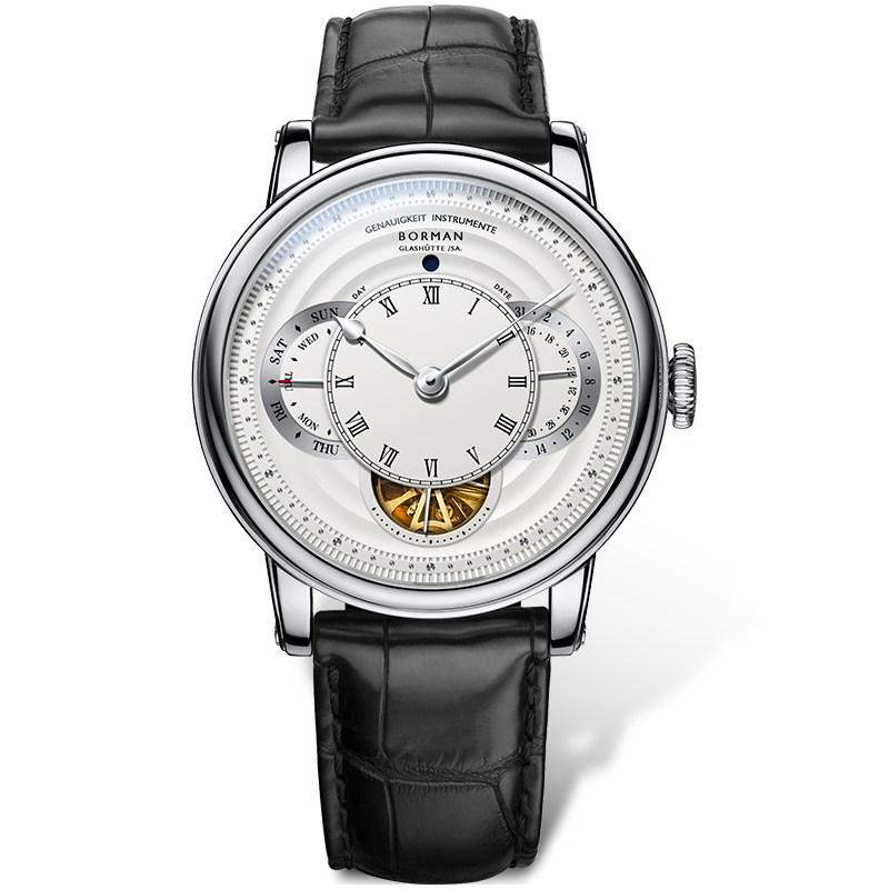 柏曼镂空男潮全自动防水2020机械表 borman国产腕表