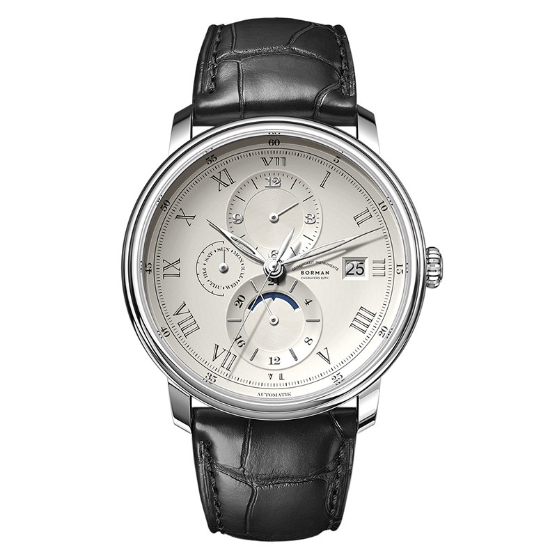 柏曼正品男潮全自动防水2020机械表 borman国产腕表