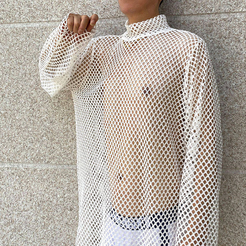 禁欲系网红爆款格子大网眼情侣款加长过膝浴袍镂空透气睡袍睡裙,淘宝优惠券,粉丝福利购,淘宝优惠卷