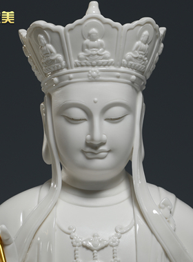 晟美12至19寸坐古莲地藏佛像