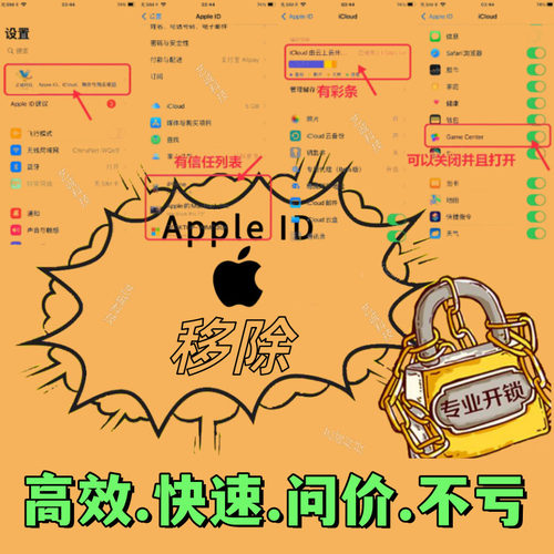 iphone苹果手机锁屏密码解锁移除ApplelD物主锁 移除iCloud锁跳过 - 图1