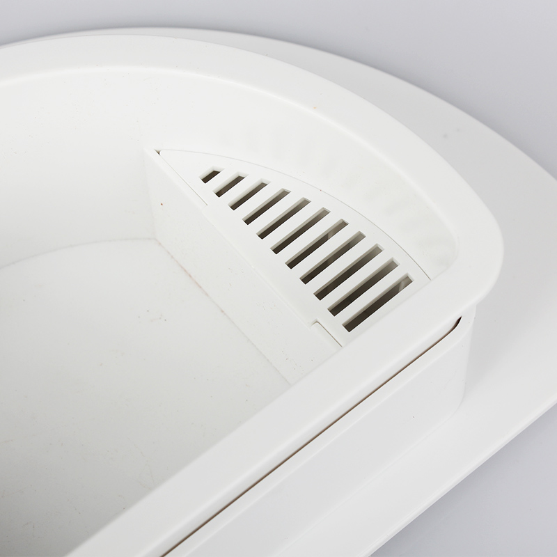 圆形鱼缸过滤器圆型玻璃鱼缸陶瓷金鱼缸增氧泵圆缸静音上置过滤盒 - 图2