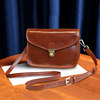 New style genuine leather large capacity crossbody small square bag for women
