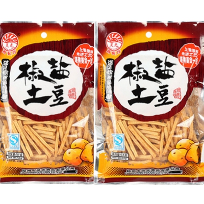 新品特惠灵光椒盐土豆条30袋*38g油炸脆薯条小零食休闲小吃大礼包