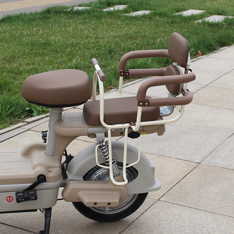 电动自行车儿童座椅后置防风雨棚宝宝座椅秋冬加厚挡风防寒棉雨篷 - 图1